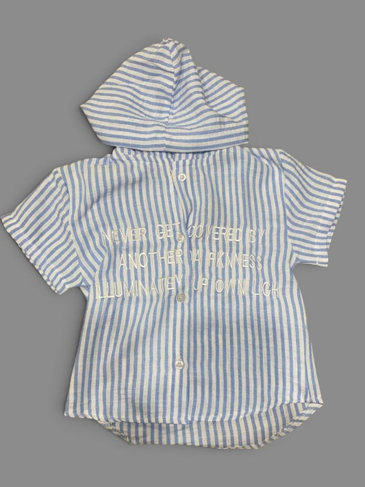 Hooded striped #1308