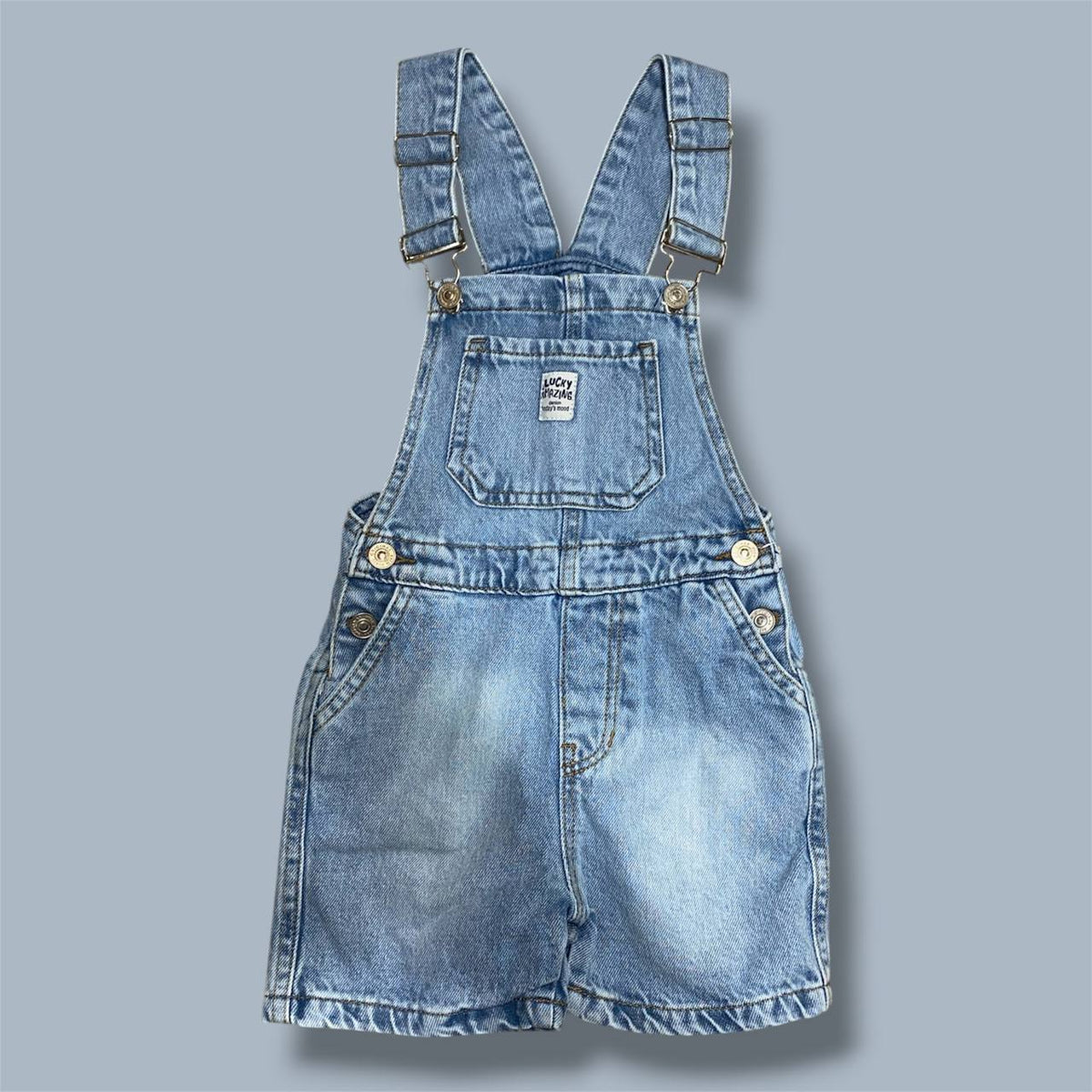 Denim Shortalls